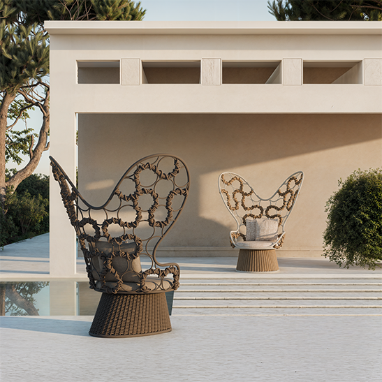 High-End Garden Furniture for Coastal Projects: Blending Durability and Design