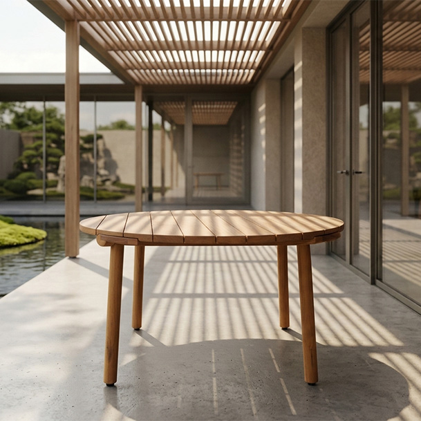 uz folding table.Ø140