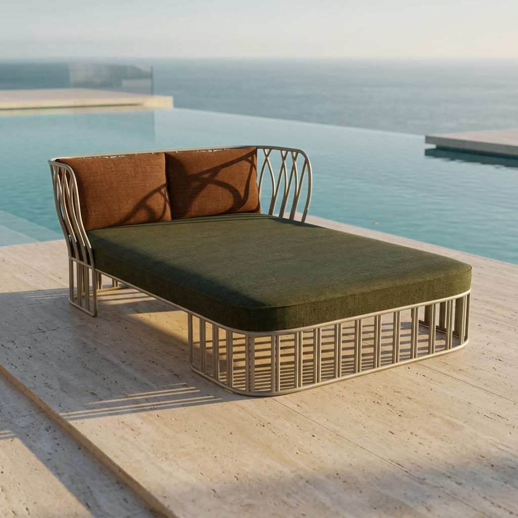 koru double sunbed