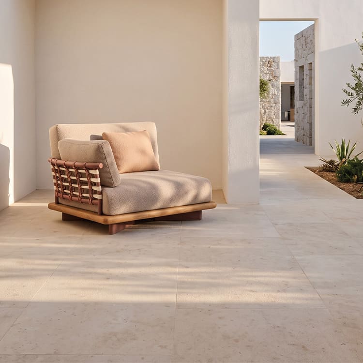 manle lounge single arm