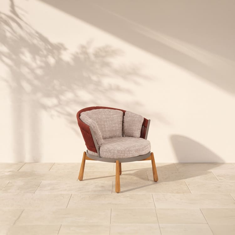 turtle armchair teak legs