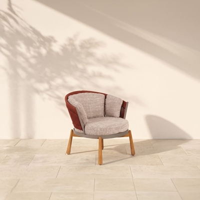 turtle armchair teak legs